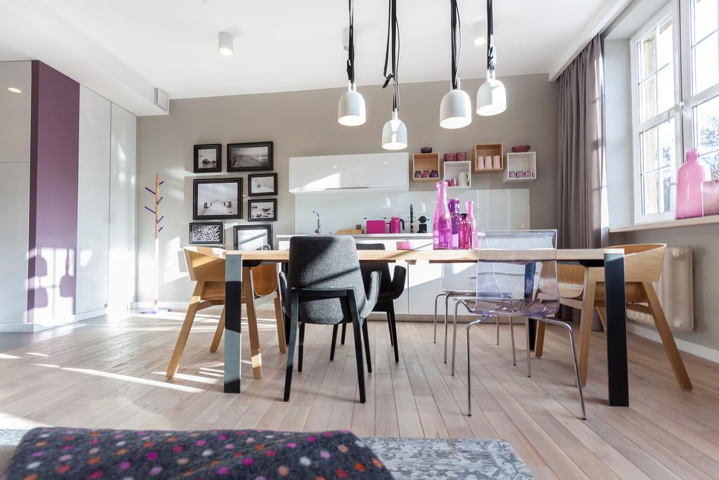 Apartament Soleil III Daire Gdansk Oda fotoğraf