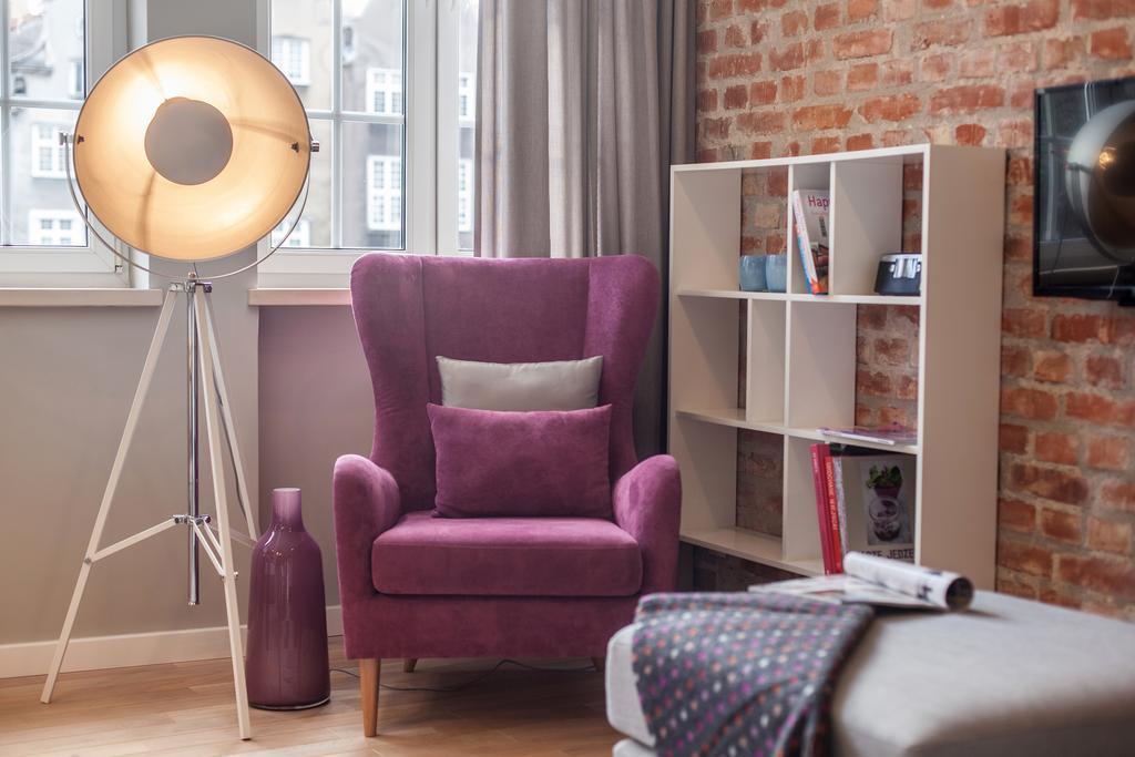 Apartament Soleil III Daire Gdansk Oda fotoğraf
