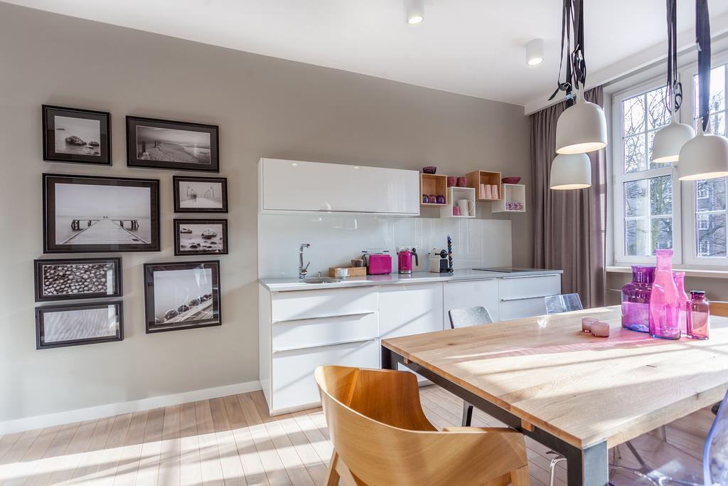 Apartament Soleil III Daire Gdansk Oda fotoğraf