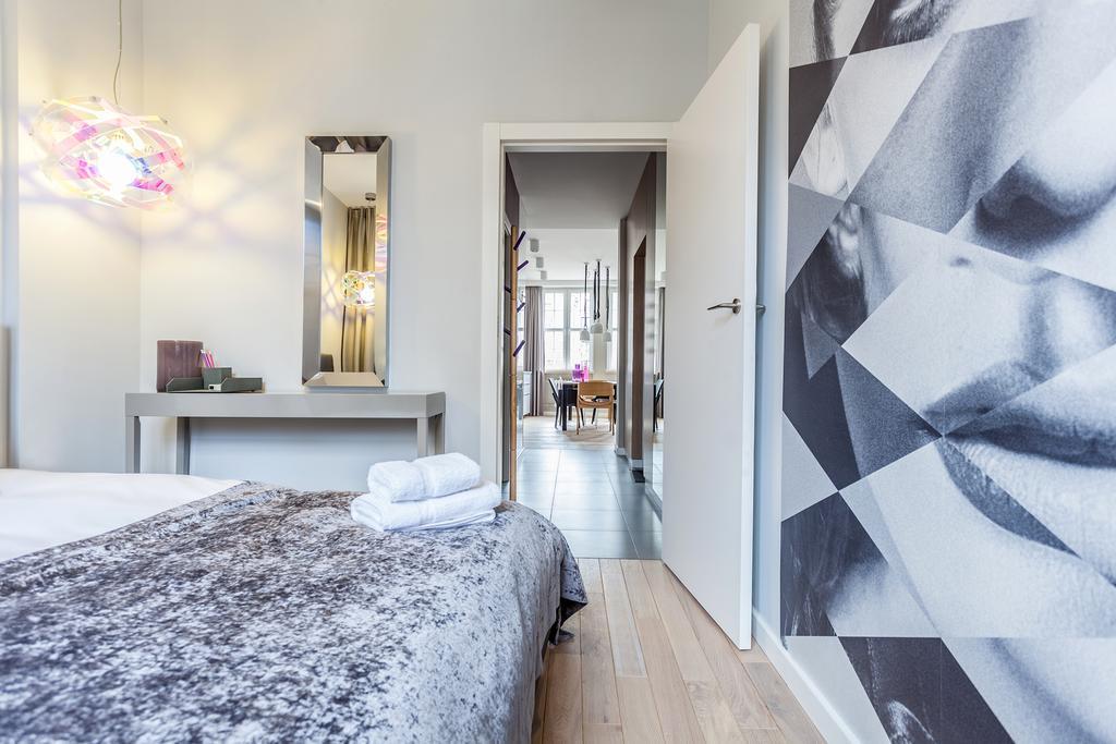 Apartament Soleil III Daire Gdansk Oda fotoğraf