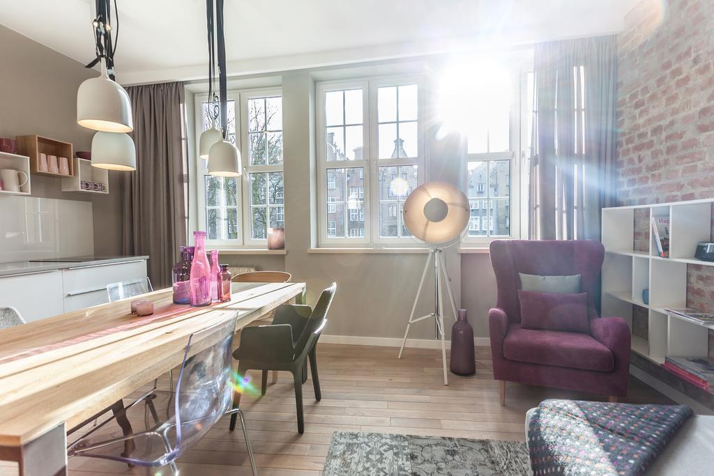 Apartament Soleil III Daire Gdansk Oda fotoğraf
