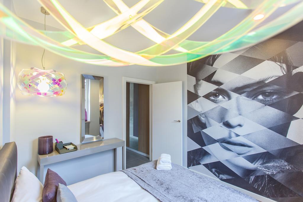 Apartament Soleil III Daire Gdansk Oda fotoğraf
