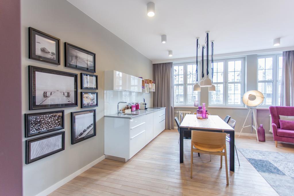 Apartament Soleil III Daire Gdansk Oda fotoğraf
