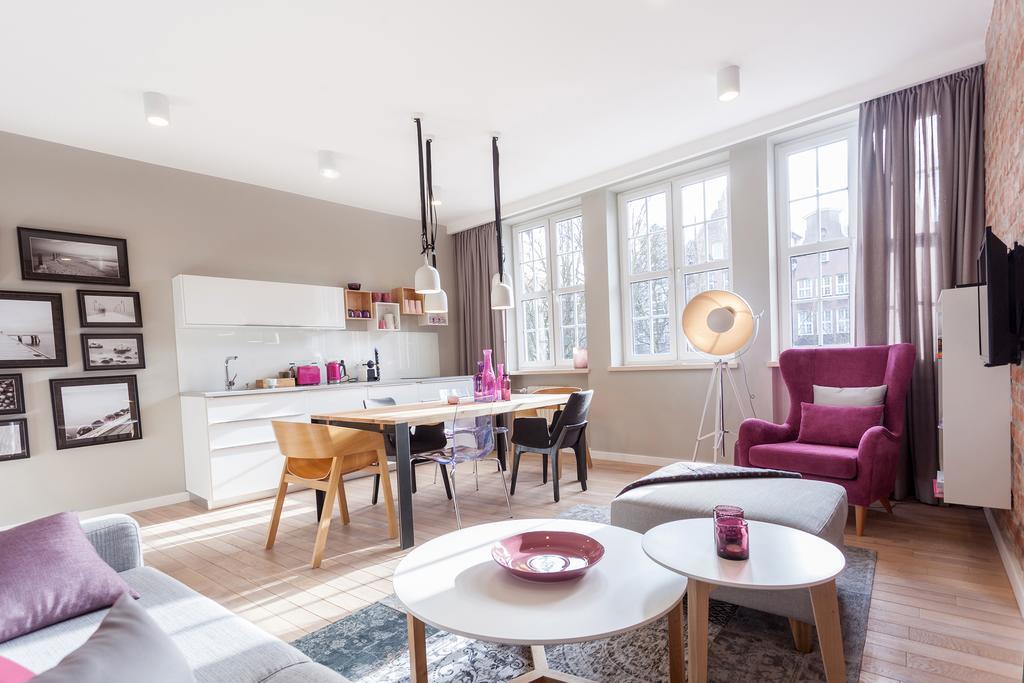 Apartament Soleil III Daire Gdansk Oda fotoğraf